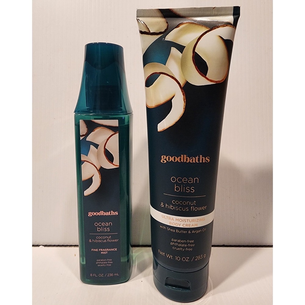 Goodbaths Ocean Bliss Ultra Moisturizing Body Cream & Fine Fragrance Mist